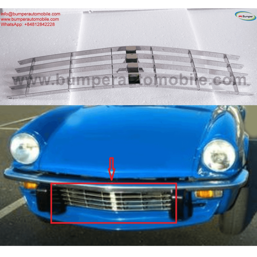 Triumph Spitfire MK4, MK3 GT6, 1500 radiator grille