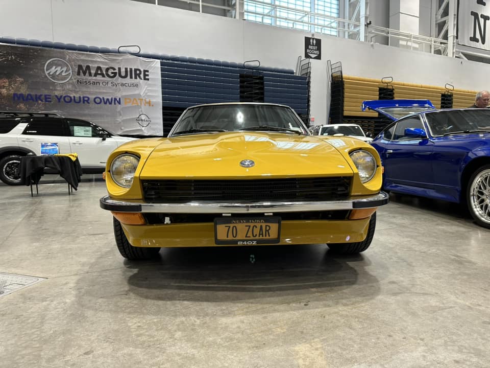 Datsun 240Z 260Z 280Z bumper (1969-1978) with rubber trims