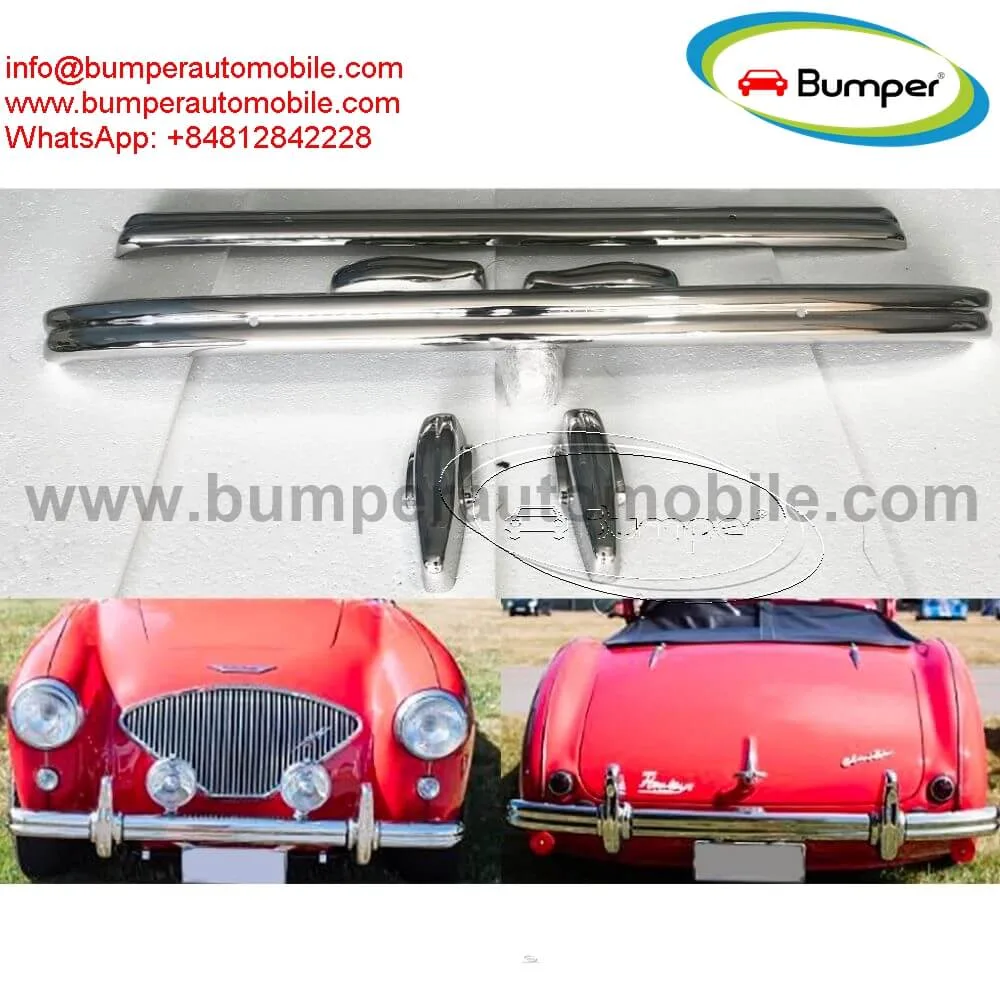 Austin healey 100 BN1 Roadster bumpers new