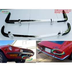 Datsun 240Z 260Z 280Z bumpers with rubbers and an over riders new