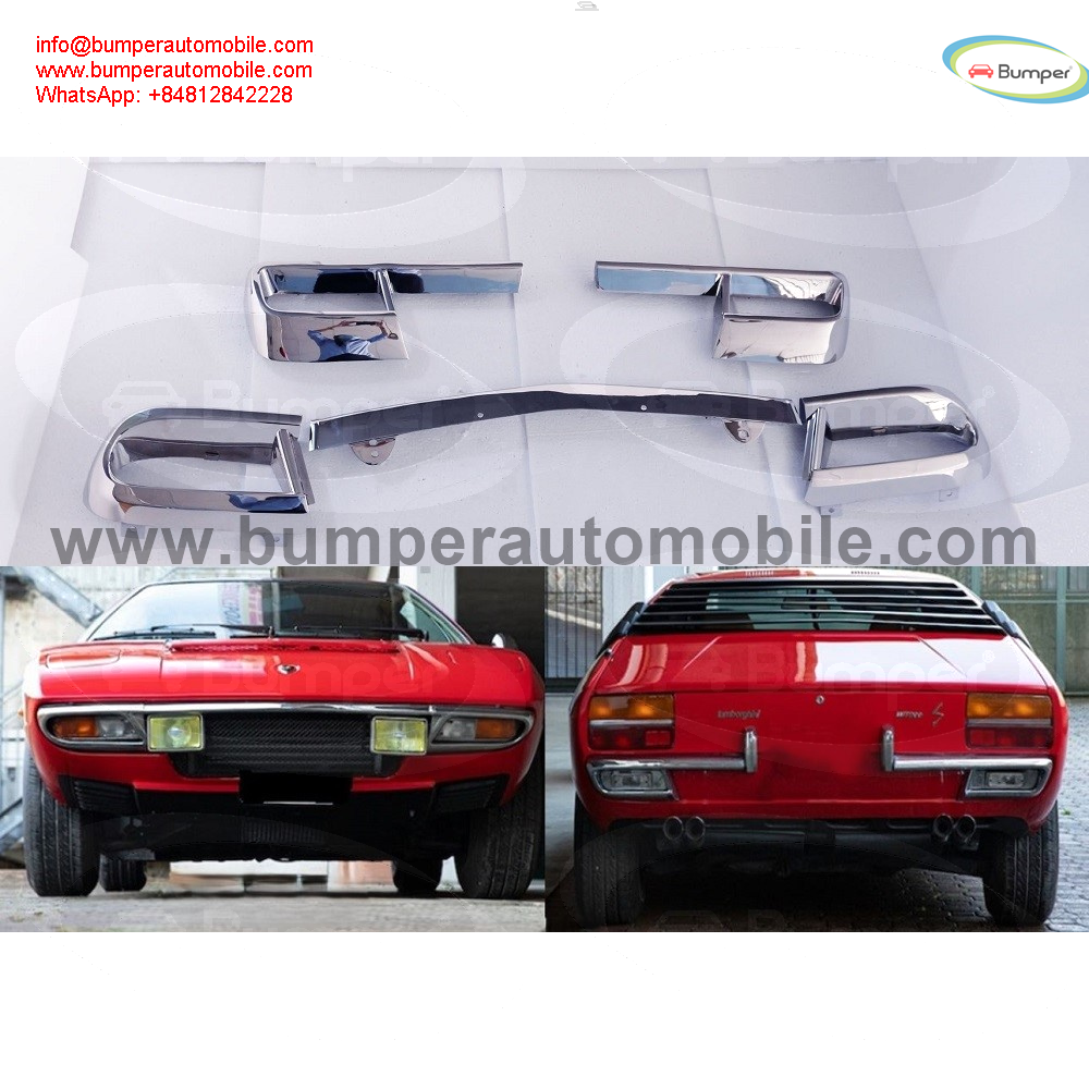 Lamborghini Urraco bumpers ( 1972-1979) new