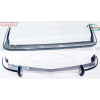 BMW 1502/1602/1802/2002 bumpers with rubber trims