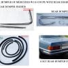 Mercedes W116 bumper