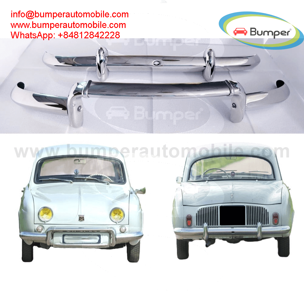 Renault Dauphine year (1956-1967) bumper new. 12