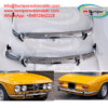 Alfa Romeo 1750 GTV Coupe serie 2, gtv 2000 and gt junior bumpers with an overriders (1970-1977) new